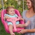 thumbnail image 2 of Columpio para bebé Little Tikes 2 en 1 cómodo y seguro al aire libre magenta, 2 of 4