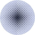 thumbnail image 1 of Ahgly Company Indoor Round Patterned Lavender Blue Area Rugs, 7' Round, 1 of 6
