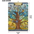 thumbnail image 3 of FMSHPON Tiles Tree Clipboard Hardboard Wood Nursing Clip Board and Pull for Standard A4 Letter 13x9 inches, 3 of 8