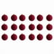 thumbnail image 1 of Bolas de terciopelo flocadas para decoración navideña, adornos de bolas de terciopelo de 8,25 cm para árbol de Navidad, baby shower, primera Navidad de niña, decoración colgante para fiesta de cumplea, 1 of 2