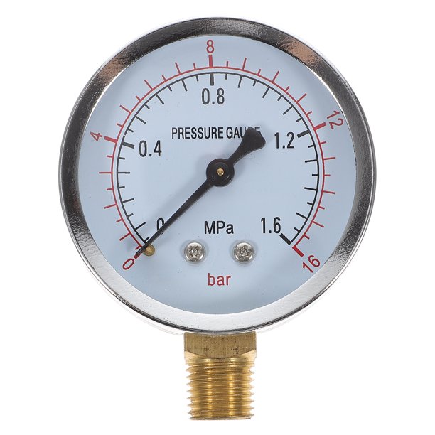 Air Compressor Pressure Gauge Practical 0180psi Air Tank Air Pressure Gauge