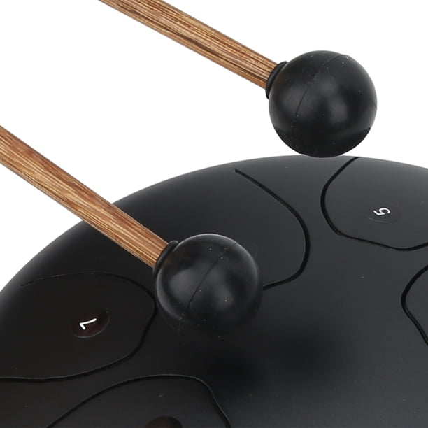 Tambor de lengua de acero de aleación de acero-Ti instrumento de percusión de mano sánscrito etéreo con llave C de 8 pulgadas sin preocupaciones ANGGREK Otros