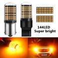 thumbnail image 3 of Labymos Car Turn Signal Light Stop Lamp Waterproof IP65 Indicator Light 2pcs 1156 3014 144smd, 3 of 8
