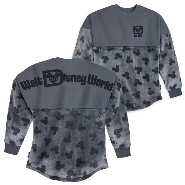 Disney-Sudadera Unisex de Mickey Mouse para mujer, ropa de calle Vintage, Jersey suelto informal, jersey de manga larga con cuello redondo, Tops de gran tamaño