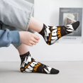 thumbnail image 2 of Pofeuu Not All Who Wander Are Lost4 Print 30cm Socks, Adult Running Hiking Socks for Youth and Adult, 2 of 7