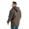 thumbnail image 5 of Men's Washed Duck Zip-Off Hooded Work Coat, 5 of 5