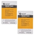 thumbnail image 2 of Niche Rear Brake Pad Set for Honda CRF450R Semi-Metallic Motorcycle 2 Pack 519-KPA2372D, 2 of 5