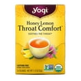 thumbnail image 2 of Yogi Tea, Throat Comfort, Honey Lemon, Caffeine Free, 16 Tea Bags, 1.12 oz Pack of 2, 2 of 3