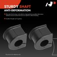 thumbnail image 4 of A-Premium 2 x Front To Frame Sway Bar Bushing Kit, Compatible with Toyota Supra 1993-1996 & Lexus SC300 1992-2000, SC400 1992-2000, 4 of 5
