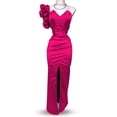 thumbnail image 2 of Vestido de graduación escote de corazón Fiusha Unitalla, 2 of 3