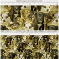 thumbnail image 2 of Soimoi Cotton Poplin Fabric Puppies Scene Fabric Prints by Yard 56 Inch Wide, 2 of 7