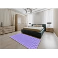 thumbnail image 5 of Ahgly Company Machine Washable Indoor Rectangle Transitional Mauve Purple Area Rugs, 2' x 5', 5 of 7