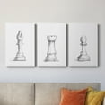 thumbnail image 2 of Chess Piece Study IV Premium Gallery Wrapped Canvas - Ready to Hang - 32 x 48 Each, 2 of 10
