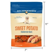 Golden Rewards Sweet Potato Slices for Dogs, 12 oz Bag