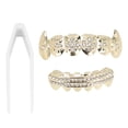 thumbnail image 2 of Oubit Hip Hop Teeth Set,Electroplate Hip Hop False Hip Hop False Teeth Teeth Brace Decoration Finely Tuned Performance, 2 of 9