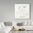 thumbnail image 3 of Trademark Fine Art 'Lovebirds IV' Canvas Art by Courtney Prahl, 3 of 3