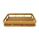 thumbnail image 3 of Bandeja rectangular para servir, cesta para pan, moderna, elegante, rústica, multiusos, tejida M, 3 of 9