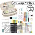 thumbnail image 2 of Large Capacity Pencil Case, Pencil Case for Adult, Cute Pencil Case, Pen Pencil Organizer for Stationery Supplies Marker Highlighter for Middle High S, 2 of 4