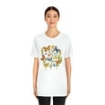 thumbnail image 3 of Women Butterflies Graphic Print Short Sleeve Shirt, 3 of 4