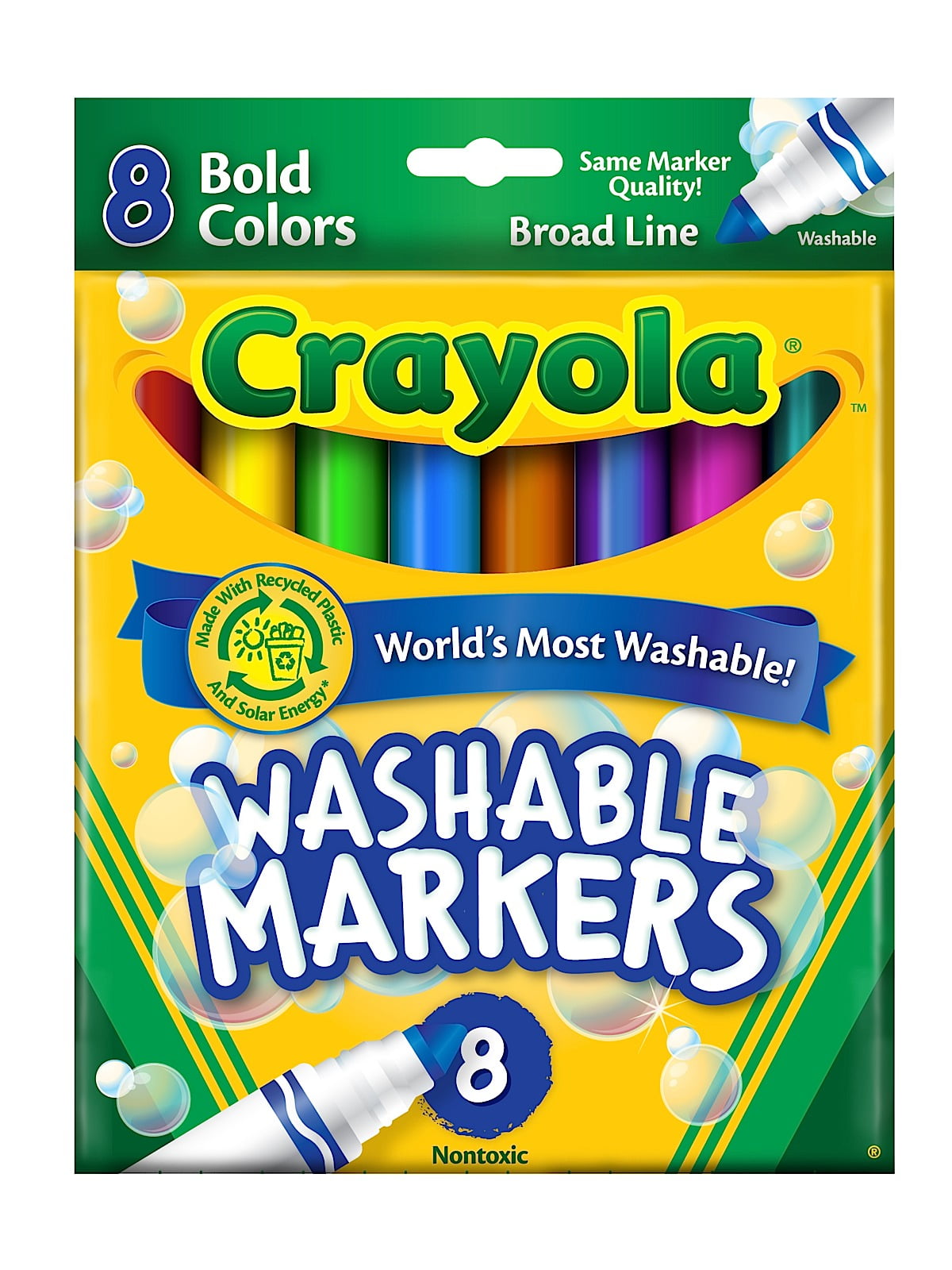 Crayola Bold & Bright Washable Markers Set