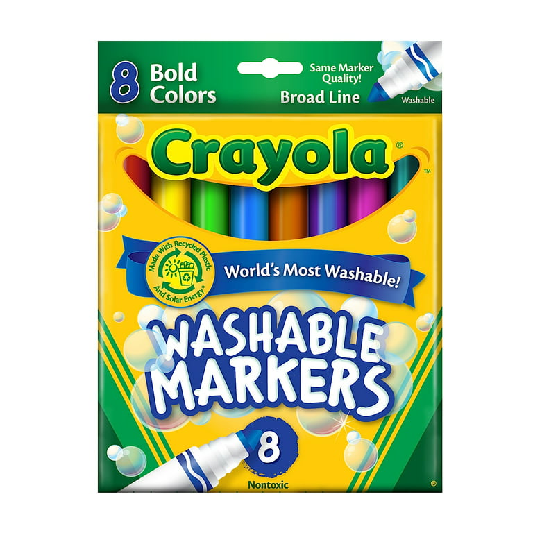Ultra-Clean Markers, Broad Line, Bold 8 Count