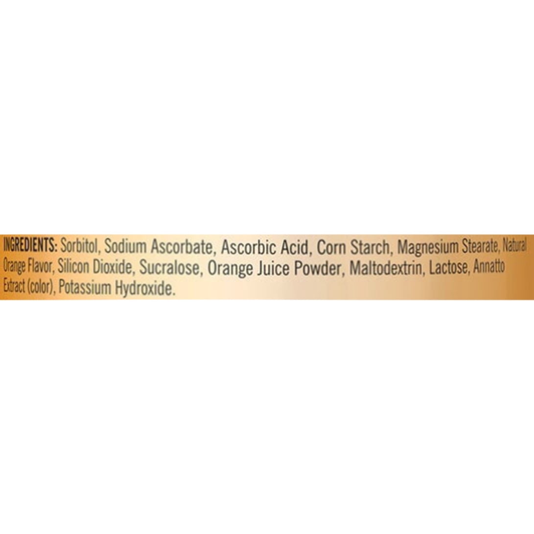 Kirkland Signature Chewable Vitamin C 500 mg., 500 Tablets 2PK