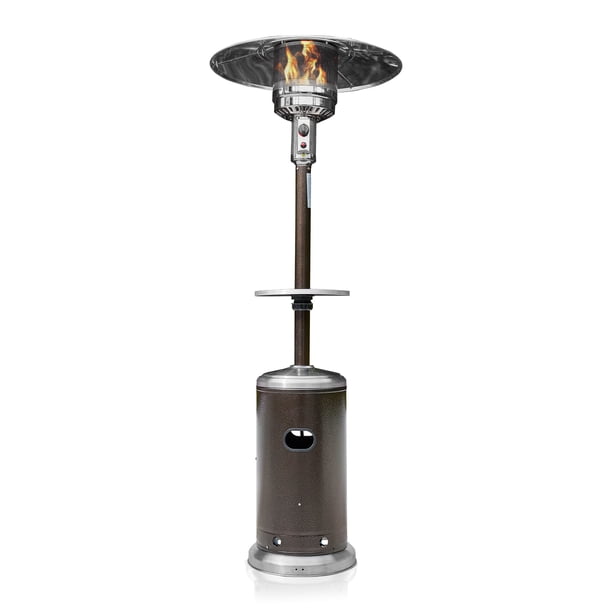BELLEZE 48,000 BTU LP Propane Gas Outdoor Patio Heater Bronze