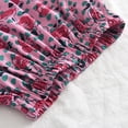 thumbnail image 3 of Gibobby Conjunto de pants para niño Conjuntos de 2 piezas de verano para Niñass pequeñas Traje para Niñass Tirantes con estampado floral de un solo pecho y fald(Rosa, 5 Años), 3 of 5