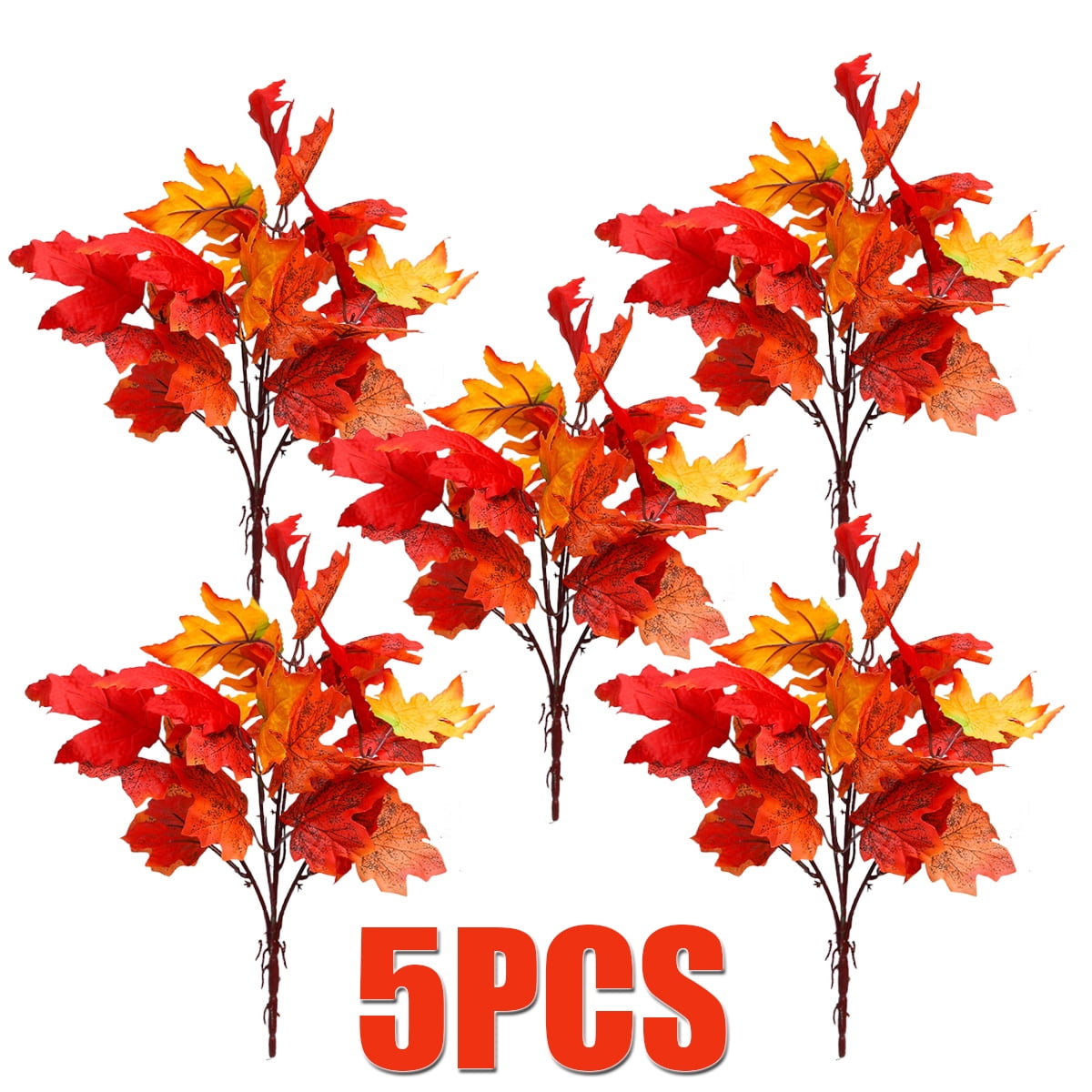 Fall Decor Fake Maple Leaves Artificial Maple Leaves Branches for Fall