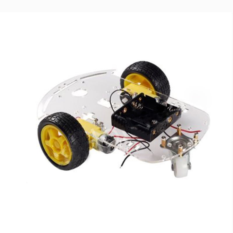 2WD Smart Tracking Robot Car Chassis DIY Kit Reduction Robotic Motor For Arduino 