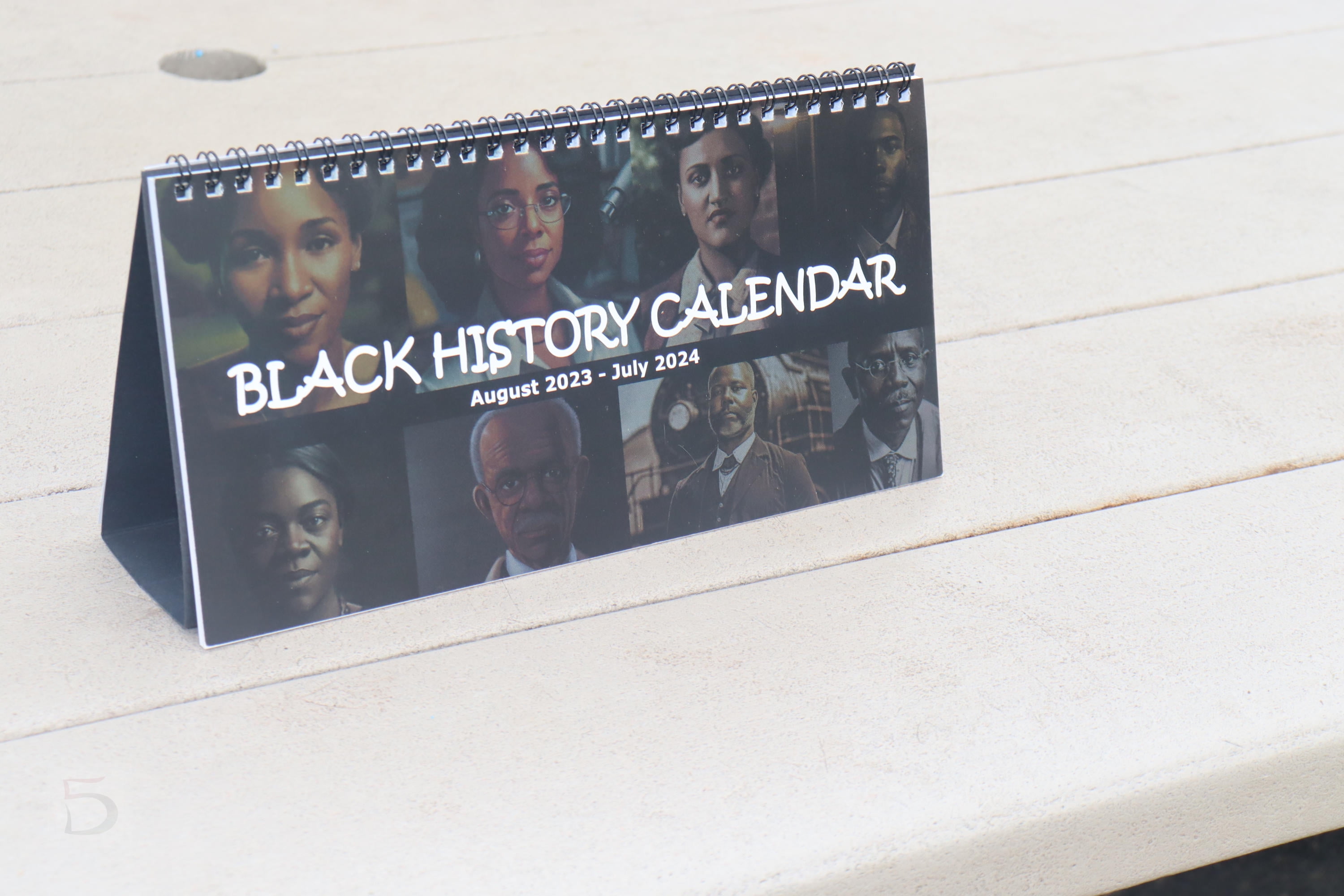 Black History 2023 2024 School Year Desk Calendar