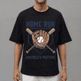 thumbnail image 3 of Men's 100% Cotton Short Sleeve Crewneck Graphic T-Shirt, Soft Breathable Moisture Wicking Casual Basic S-3XL, 3 of 7