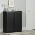 thumbnail image 1 of South Shore Arum 2-Door Sideboard with Shelves, in Black Oak, 1 of 14