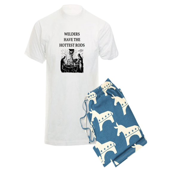 CafePress - Welders Joke - Men's Light Pajamas