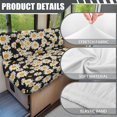 thumbnail image 6 of XYZCANDO Daisy RV Dinette Cushion Covers Camper Decor Universal Bench Seat Cover Comfortable Cushion Covers for Couches and Sofas 1 Backrest Cover and 1 Bench Cover, 6 of 7