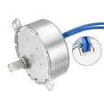 thumbnail image 4 of Uxcell AC 100-127V 0.8-1RPM 50-60Hz CCW 4W Metal Gear Synchronous Motor, 4 of 5