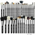 thumbnail image 1 of Set de brochas de maquillaje Bueart Design, 42 unidades, con pelo de cabra auténtico, 1 of 7