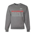 thumbnail image 2 of Wild Bobby, Ford Mustang 50 Years Logo Mach 1 Classic Emblem, Cars and Trucks, Unisex Crewneck Graphic Sweatshirt, Heather Grey, Small, 2 of 4