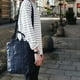 thumbnail image 5 of Bolsa de viaje tipo duffel con funda para trolley | Bolso portátil organizador de equipaje | Doble asa | Bolsa deportiva de gran capacidad para gimnasio y noche | 27x36x14 cm | Ligera 0.46 kg | Uso, 5 of 5