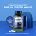 thumbnail image 2 of LIFE 360+ MAGNESIUM BLEND | Con 4 Magnesios: Oxido, Glicinato, Gluconato y Citrato de Magnesio | Cápsulas a base de colágeno hidrolizado, magnesio y vitaminas | Suplemento Alimenticio | 60 cápsulas, 2 of 7