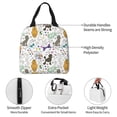 thumbnail image 2 of Kdxio Colorful Poodle Dog Print Insulated Lunch Bag,Reusable Tote Lunch Box for Women Men,Leakproof Cooler Lunch Bags for Work Office Travel Picnic, 2 of 6