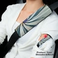 thumbnail image 2 of WYYP Flowers Blue Center Leaves Car Seat Belt Pad Cover Comfortable Car Seat Strap Pads Ideal for Car Interior Accessories 1Pcs, 2 of 5