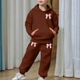 thumbnail image 4 of Boys Sweatsuit Winter Outfit Lined Hoodie and Joggers Comfy Casual Two Piece Play With Print, 4 of 7