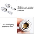 thumbnail image 4 of Compressor Fitting 1/4" BSP Quick Coupling Compressed Air Hose Fittings Compressor Pneumatic Nozzle Male Female 10 Pieces, 4 of 5