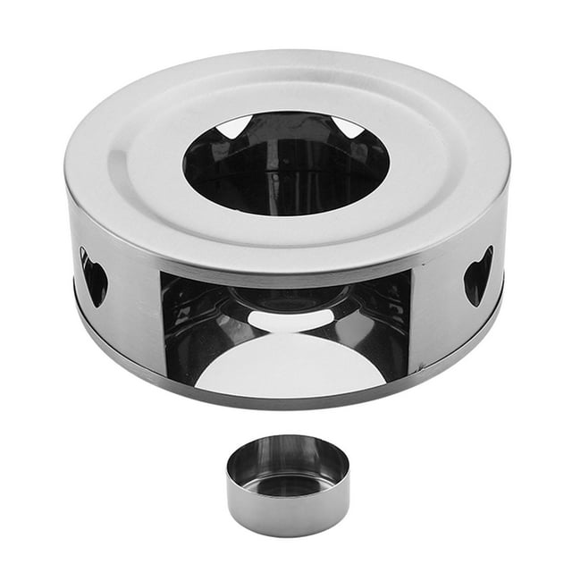 Coffee Tea Warmer with Tea Candle Base Pots Warming Use for Restaurant Hotel Heart Holes