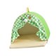 thumbnail image 5 of Tienda de mascotas para gatos y perros pequeños Nido de primavera y verano Sofá Sofá Cueva Cueva Portable Interior/Al aire libre Cama de gato lindo , 42CMX42CMX32CM, 5 of 8