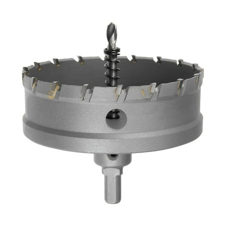 

Carbide Hole Saw Cutter Drill Bit for Stainless Steel Alloy 100mm