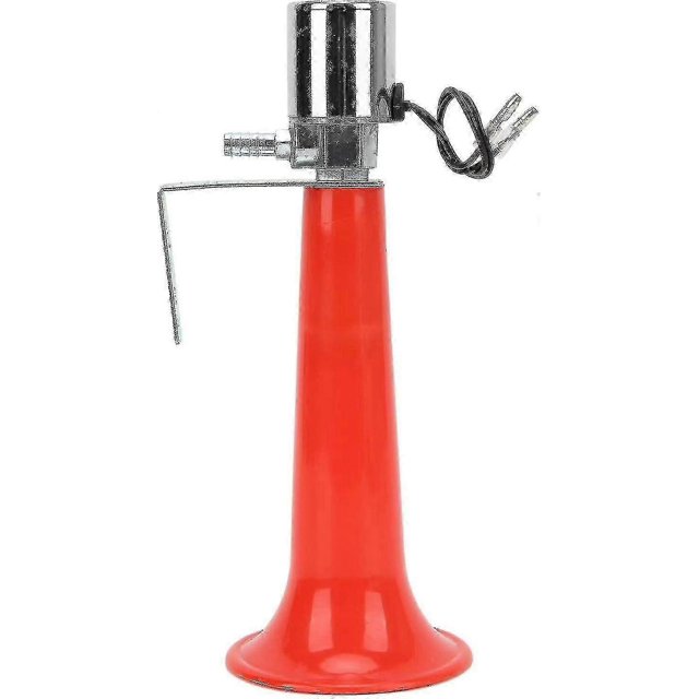 Universal Turkish Whistle Horn,12v 24v Air Horns For Trucks 180db Red Horn Purpose 12v/24v Caravan Pressure Cars Suvs Motorcycles Turkish Whistle Horn