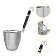 thumbnail image 2 of 1pc de acero inoxidable Colador de fideos Scoop Mesh Colander Scoop (color surtido), 2 of 8