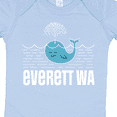 thumbnail image 4 of Inktastic Everett Washington Whale Watching Boys or Girls Baby Bodysuit, 4 of 5